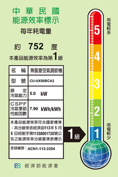 能源效率分級標示圖
