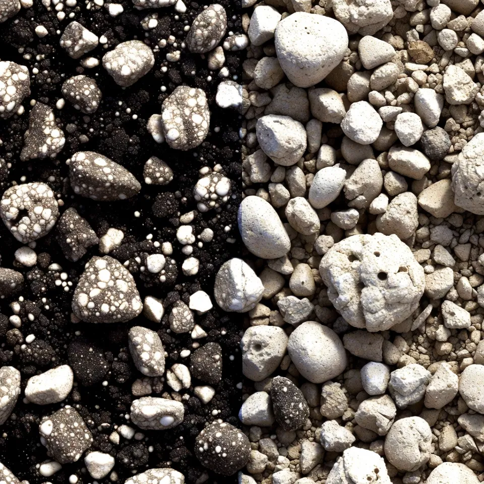 高強度混凝土與一般水泥微觀結構對比