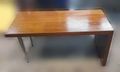 台中樂居二手家具E524AJH 原木色5尺書桌*辦