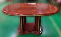 樂居二手家具(中)E120705*紅木色餐桌