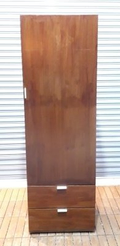 樂居二手家具 B0229AJJH 胡桃單人衣櫃
