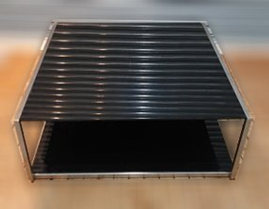 樂居二手家具A0607CJJ 四方玻璃茶几
