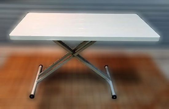 樂居二手家具X50608AJJC 白色升降折桌