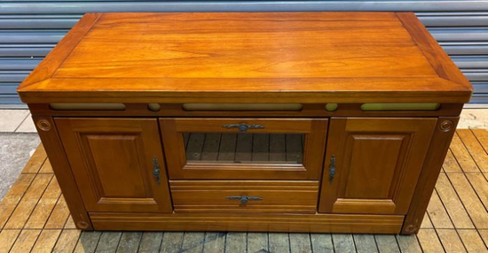 樂居二手家具  A0925AJJH 胡桃三尺電視櫃