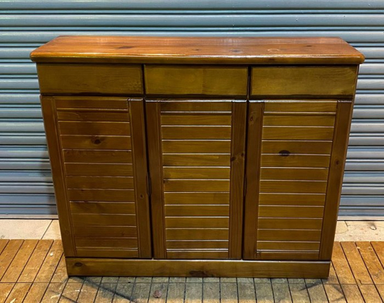 樂居二手家具  A0925BJJC 半實木四尺鞋櫃