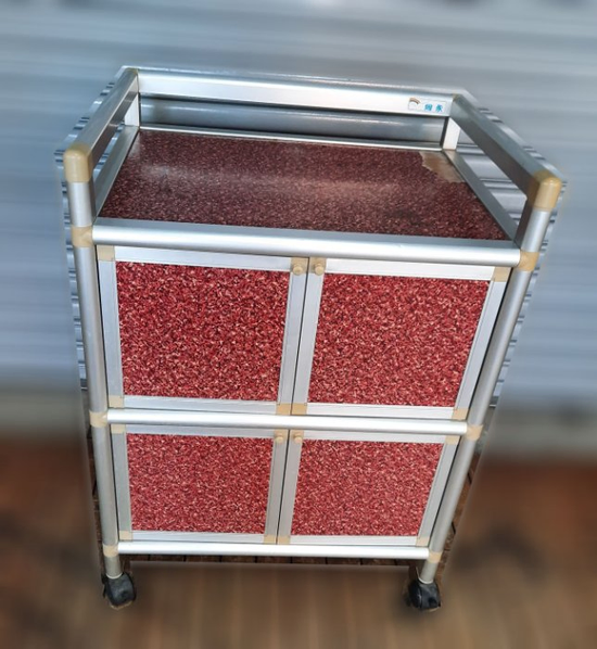 樂居二手家具 V1005AJJ 四門雙層鋁櫃