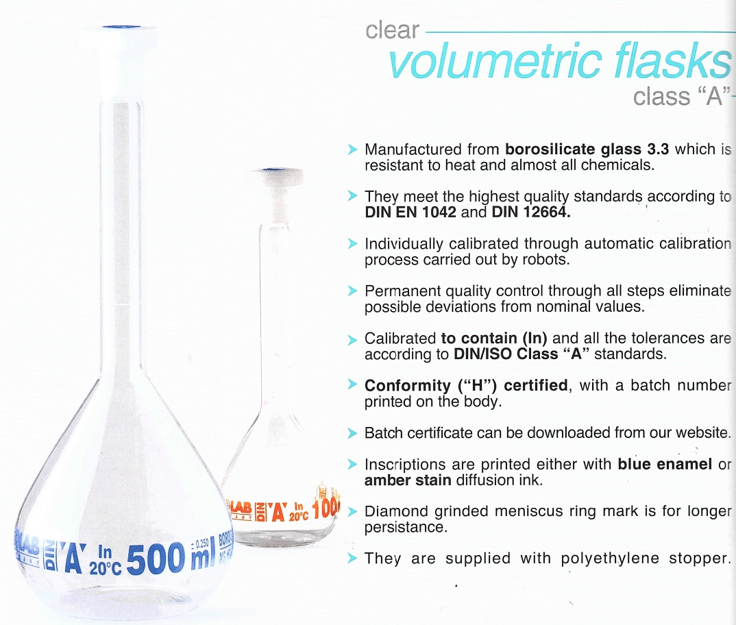 玻璃透明定量瓶A級500ml