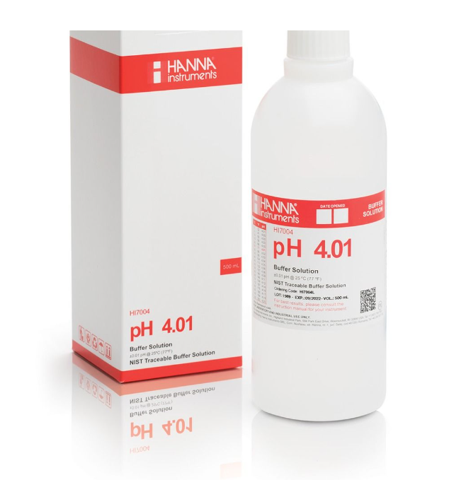 HANNA, HI7004L pH4.01標準液