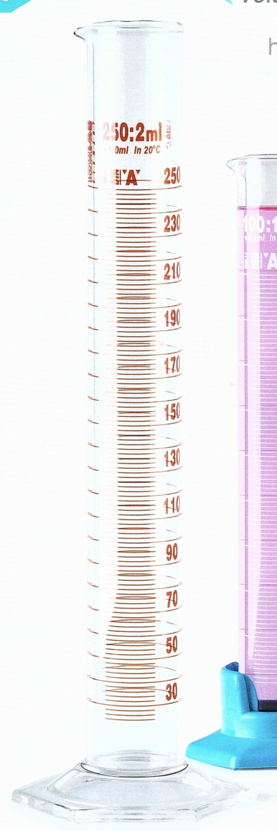 玻璃透明量筒A級25ml