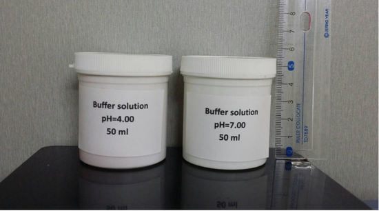 pH4、pH7(透明) 標準液50ml 兩瓶一組