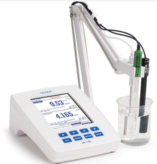 pH-mV-ISE 測試儀 - HI5222