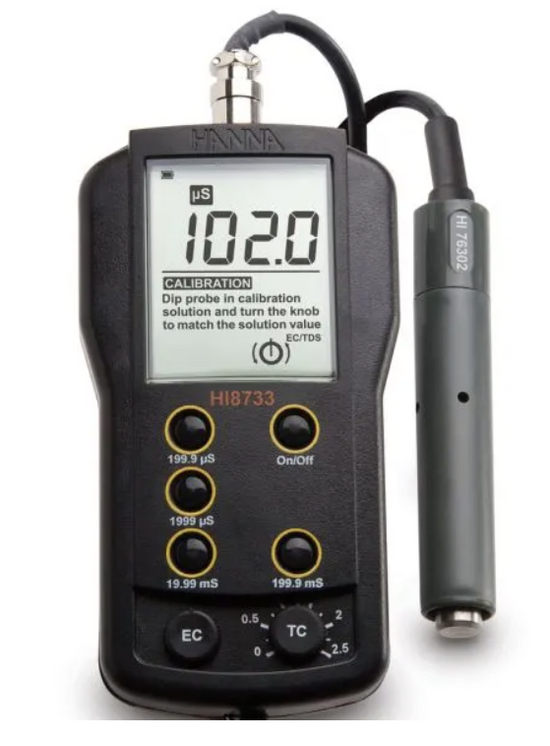 HANNA攜帶型電導度計 - HI8733