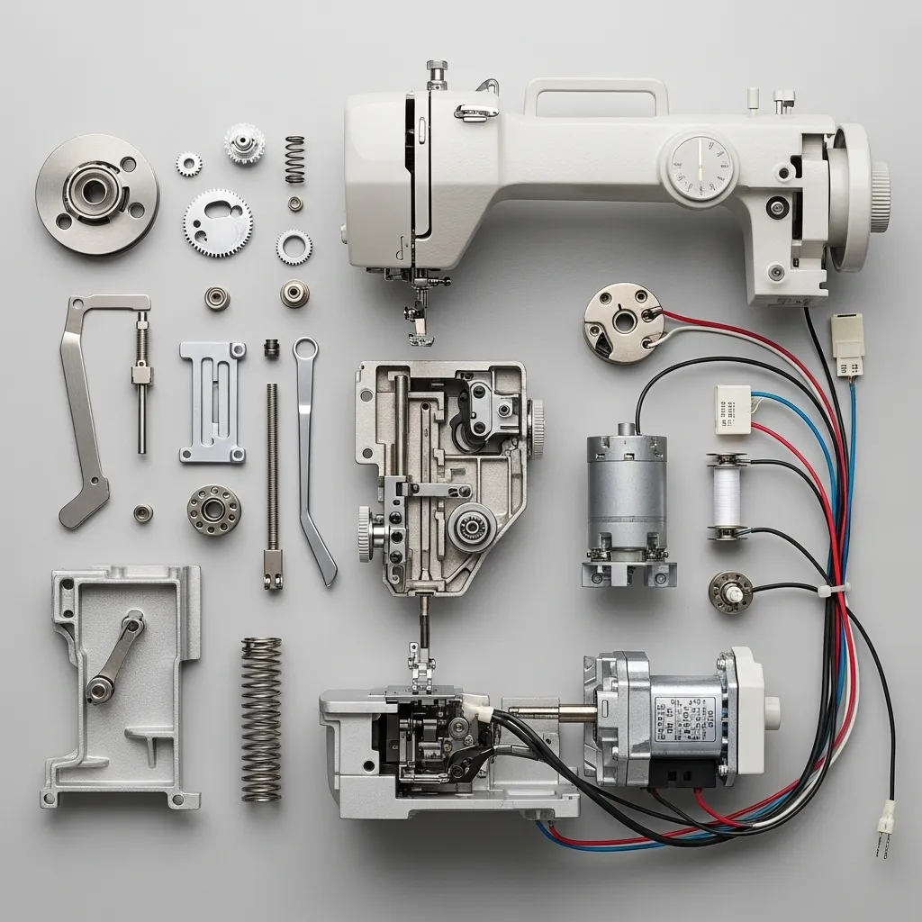 縫紉機針車零件