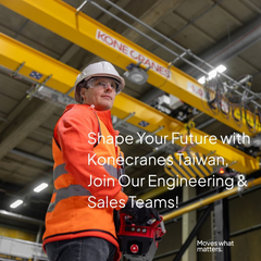 Join Konecranes Taiwan Team!