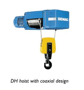 DH hoist with coaxial design
