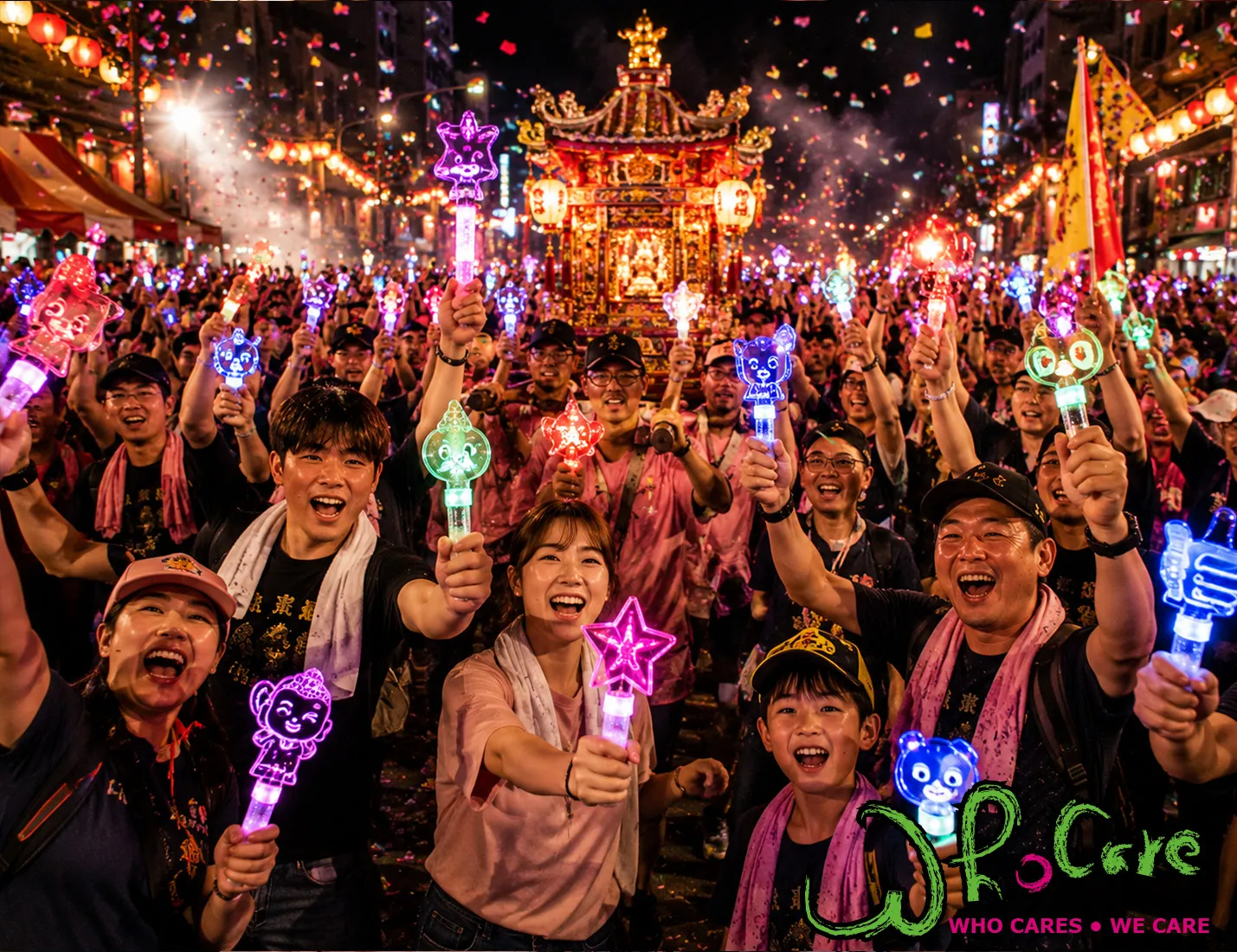 LED粉絲團壓克力閃光棒