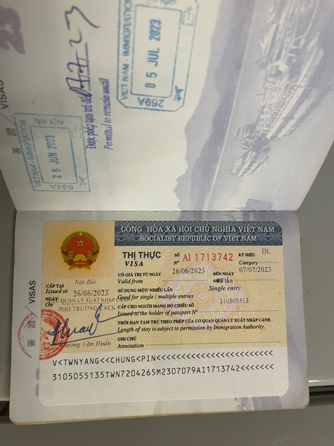 越南旅遊旅遊簽證