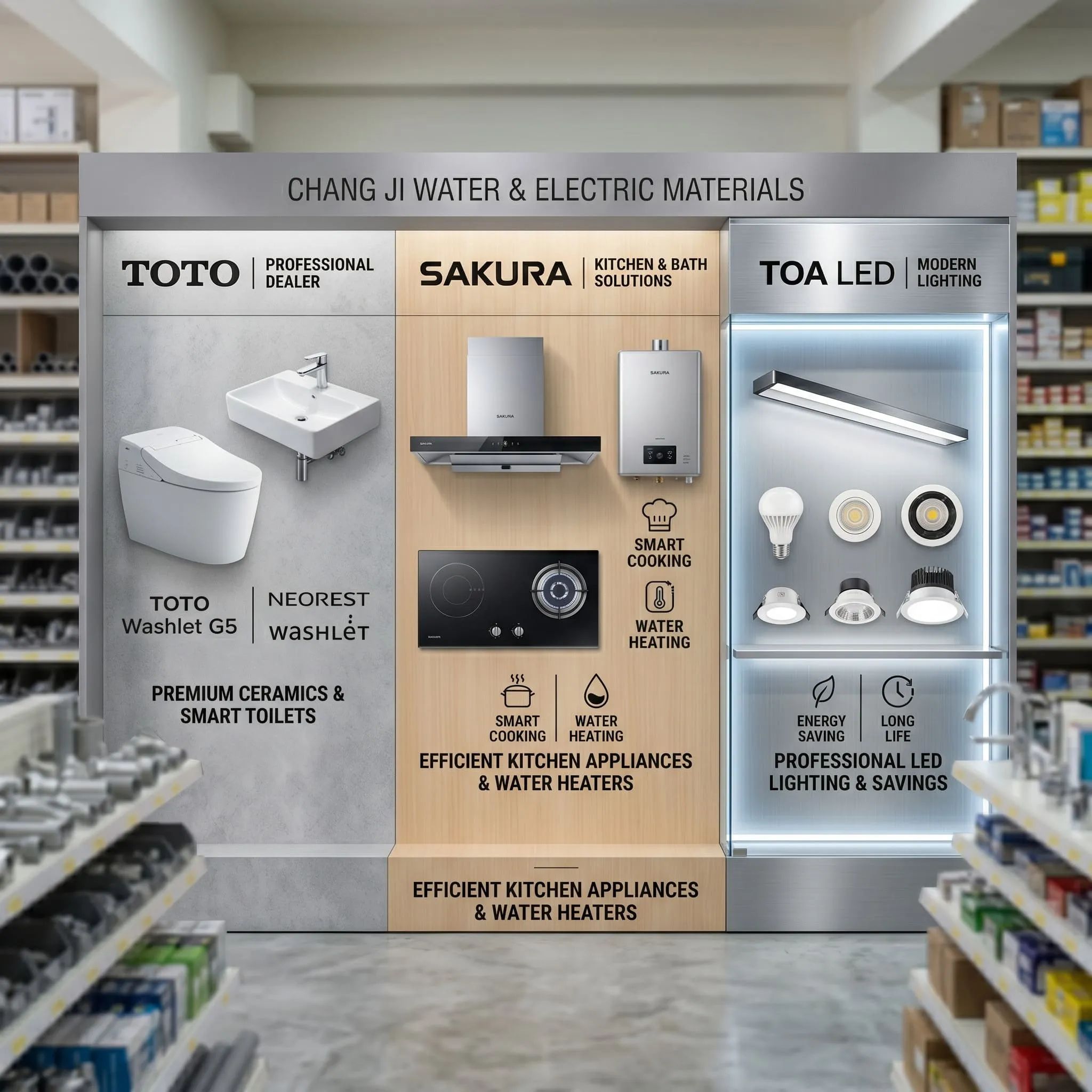 品牌牆展示示意圖