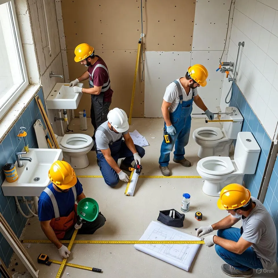 從浴室規劃設計到完工，一次打造理想衛浴空間