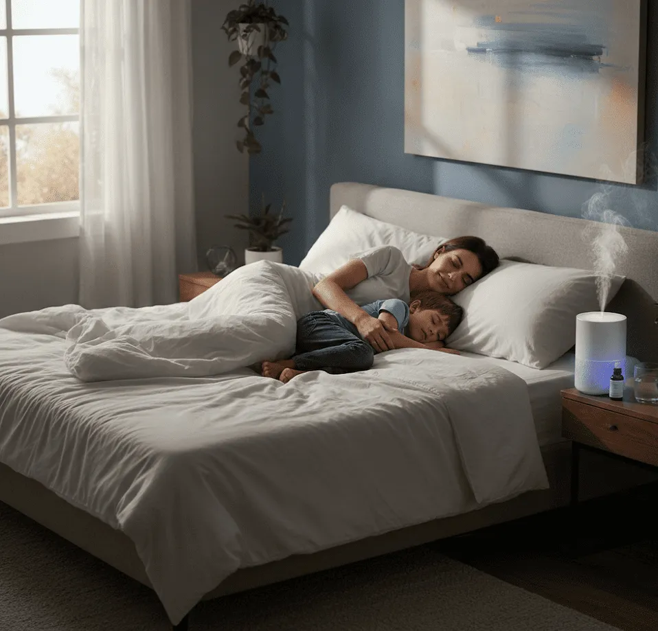 精油水氧機改善睡眠品質