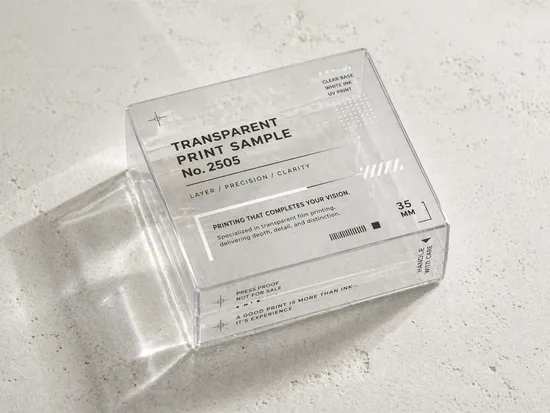 膠片印刷與UV直噴全解析｜透明片印刷、麥拉印刷