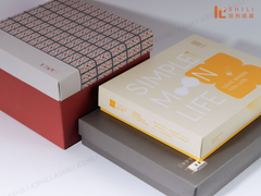 旭利紙器設計製作的高質感客製化禮盒包裝,展現 FSC 永續印