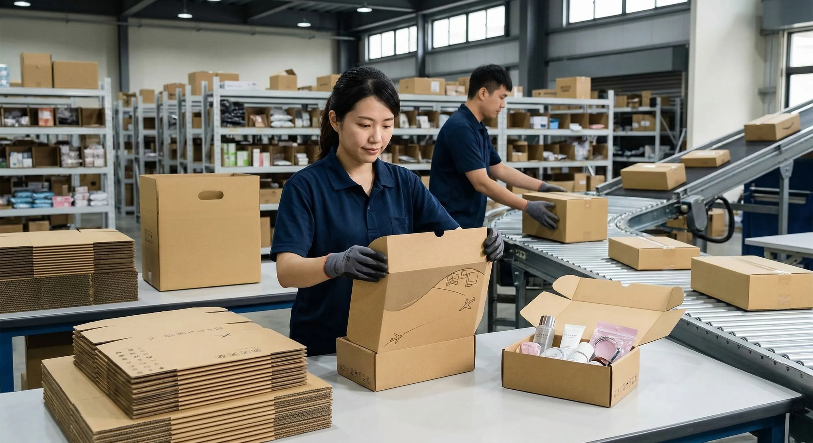 飛機盒與牛皮紙箱