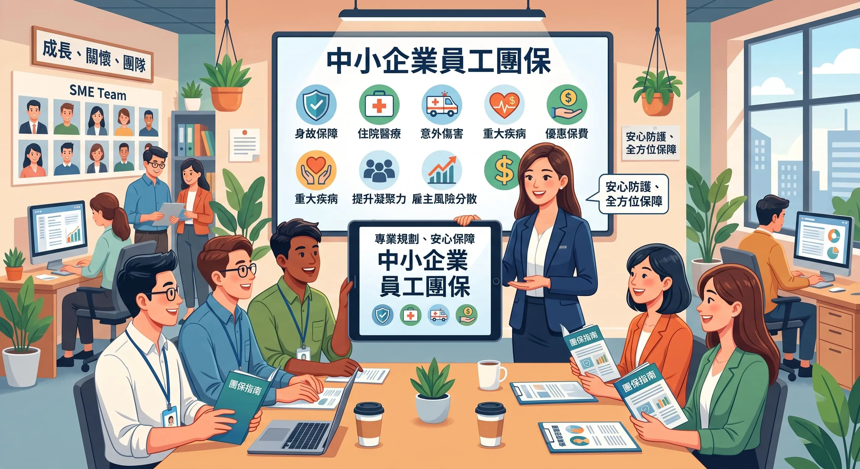 中小企業員工團保