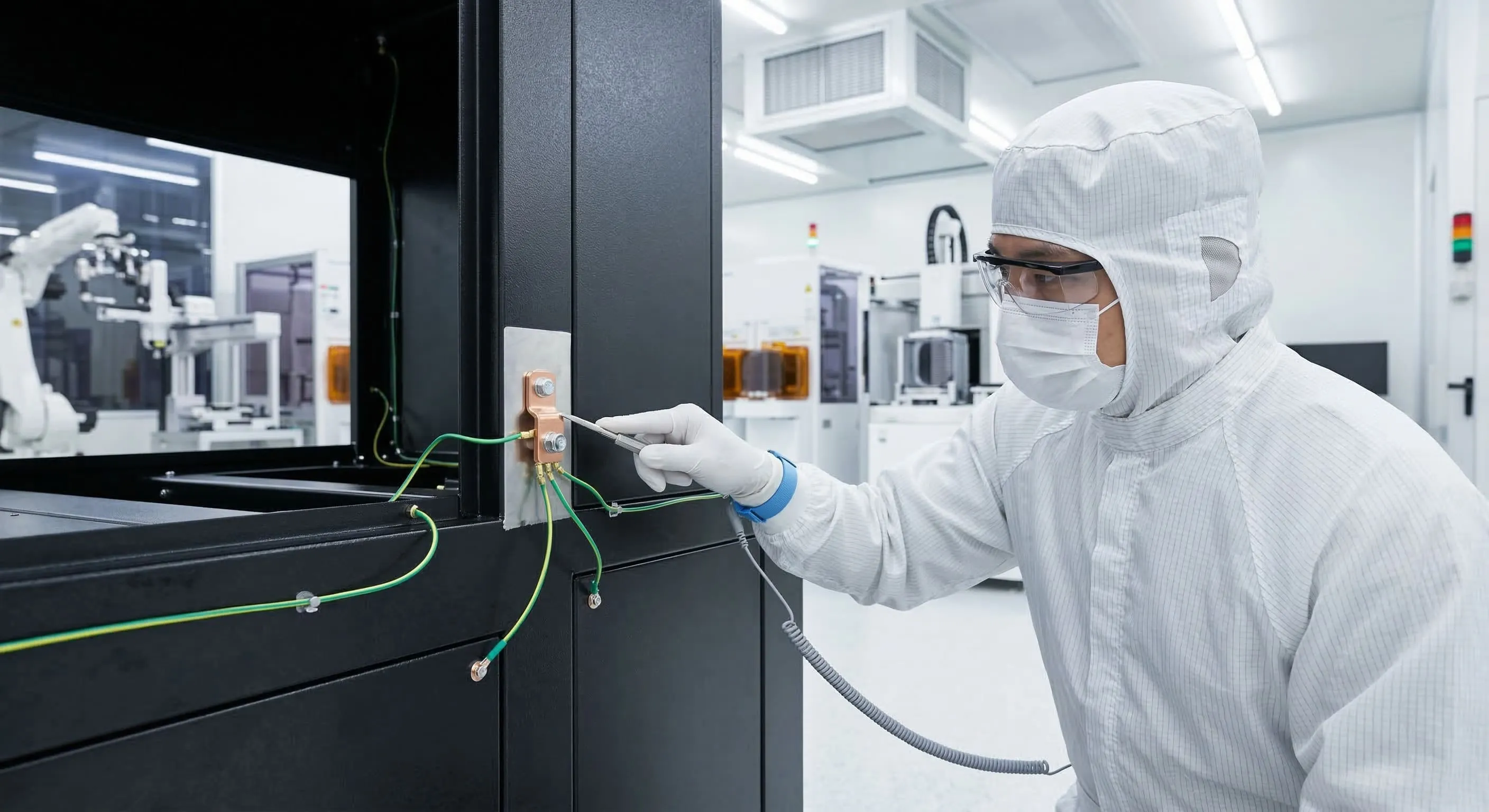 2-2迎戰半導體廠房嚴苛標準：設備抗靜電處理技術解析