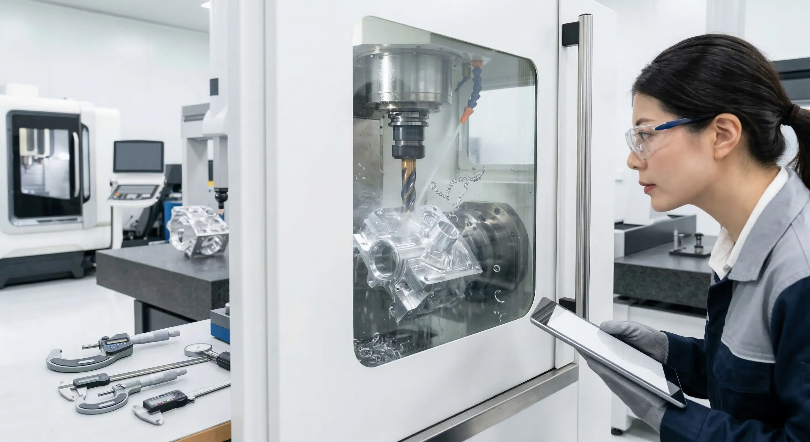 7-2輕量化與高強度的完美平衡：鋁合金CNC加工的微米級公差