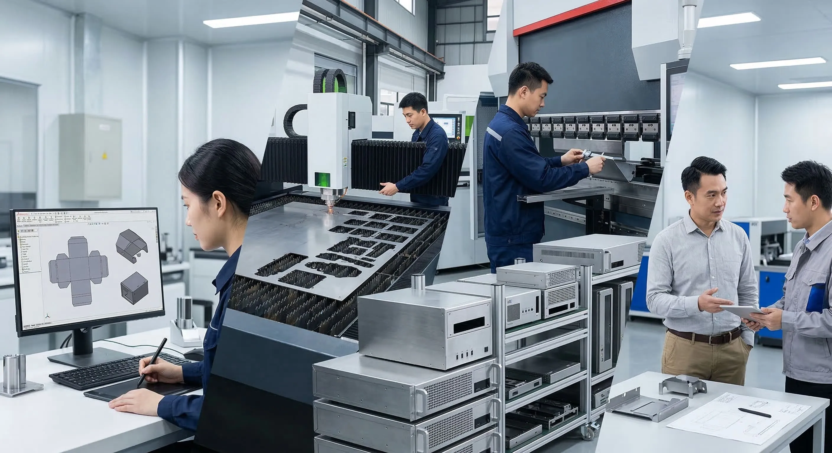 8-1一站式設備鈑金 OEM:ODM：從設計到折床加工的降本