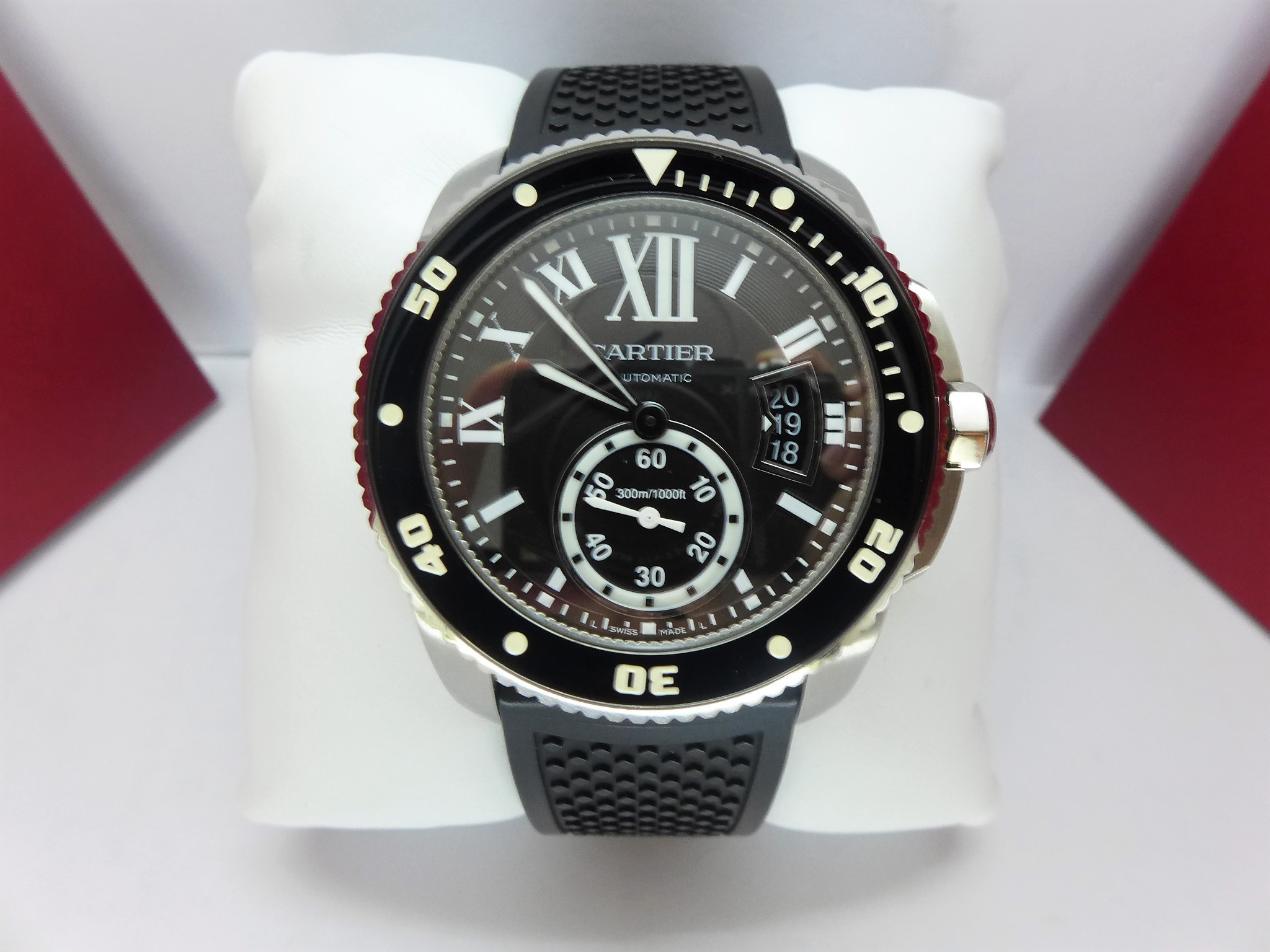 卡地亞 W7100056 潛水腕錶 n0084