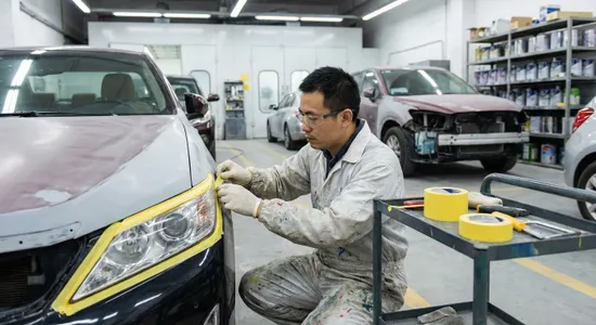 噴漆與研磨的遮蔽：如何選擇耐磨損的工業防護膠帶？