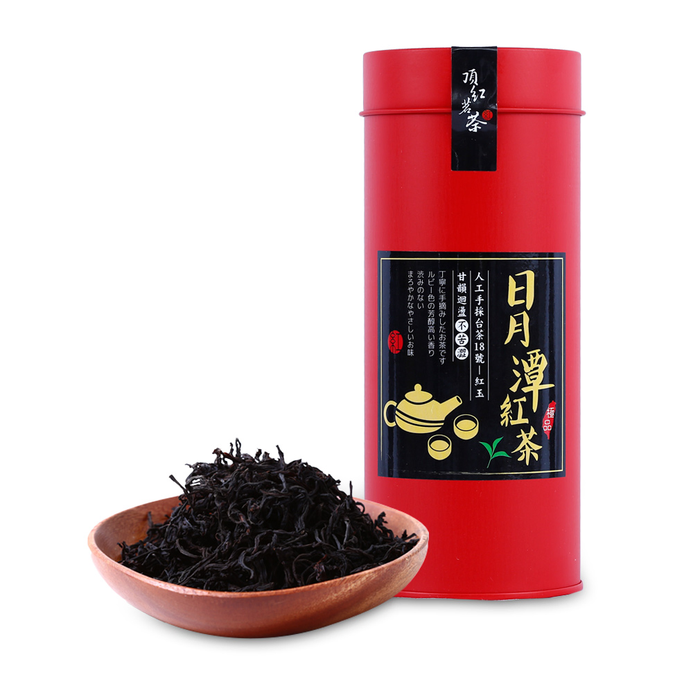 【頂紅茗茶】日月潭紅玉紅茶葉(2兩/罐)