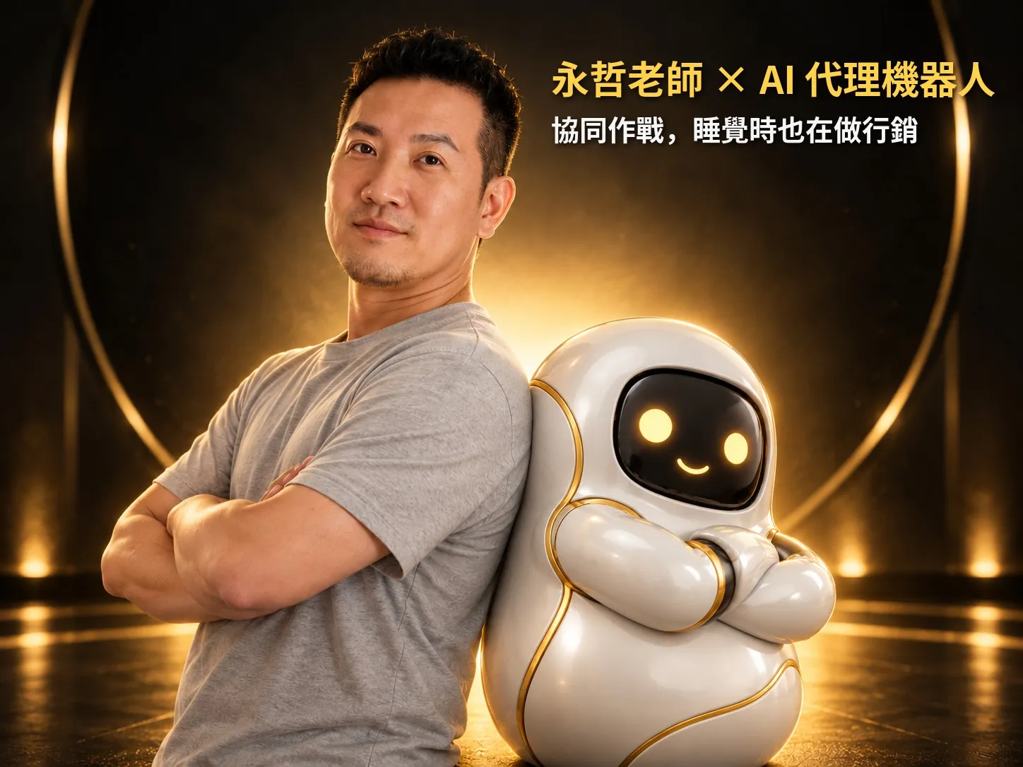 永哲老師 &times; AI 代理機器人｜協同作戰，睡覺時也在幫你做行