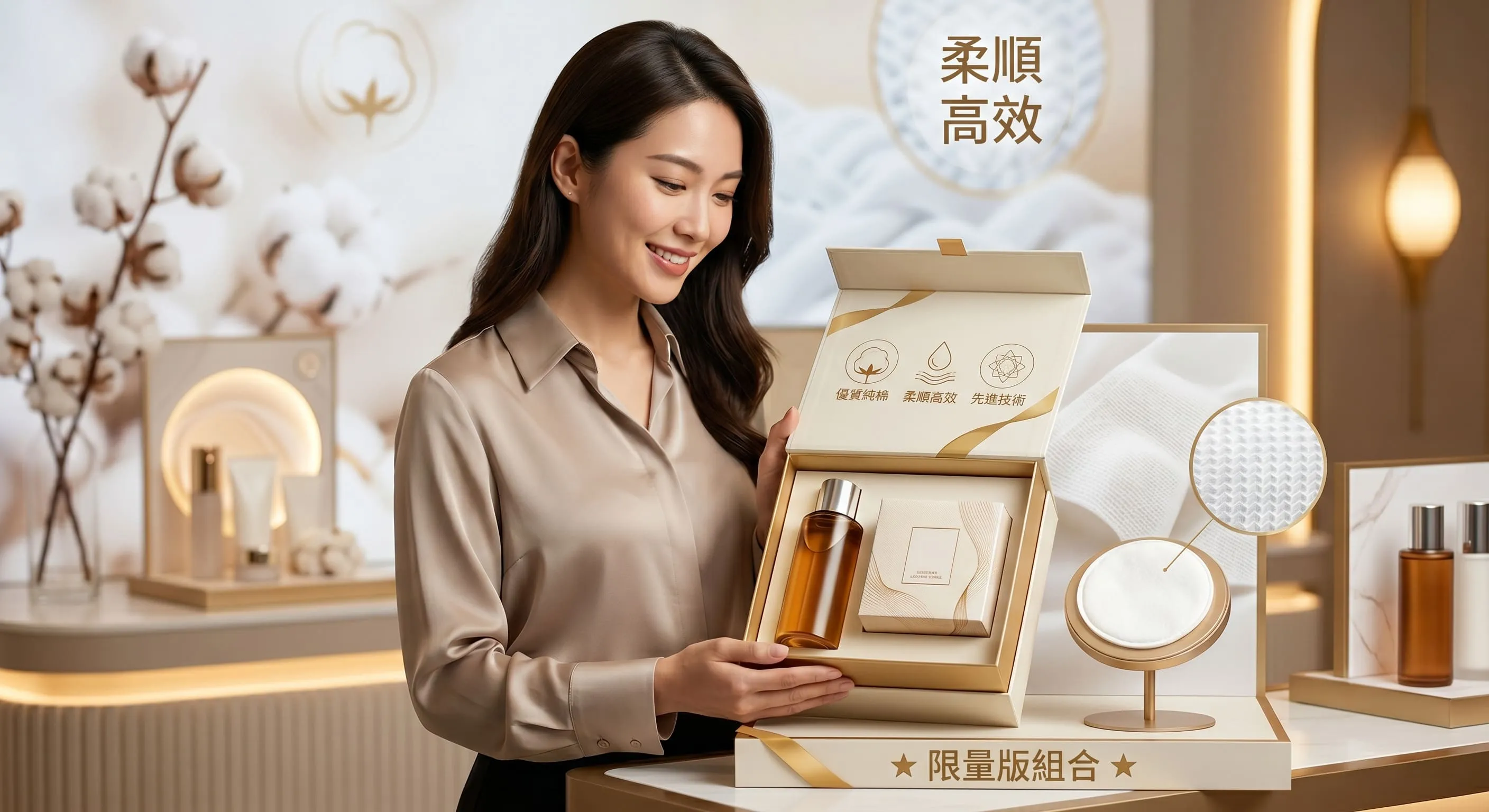 品牌化妝棉客製