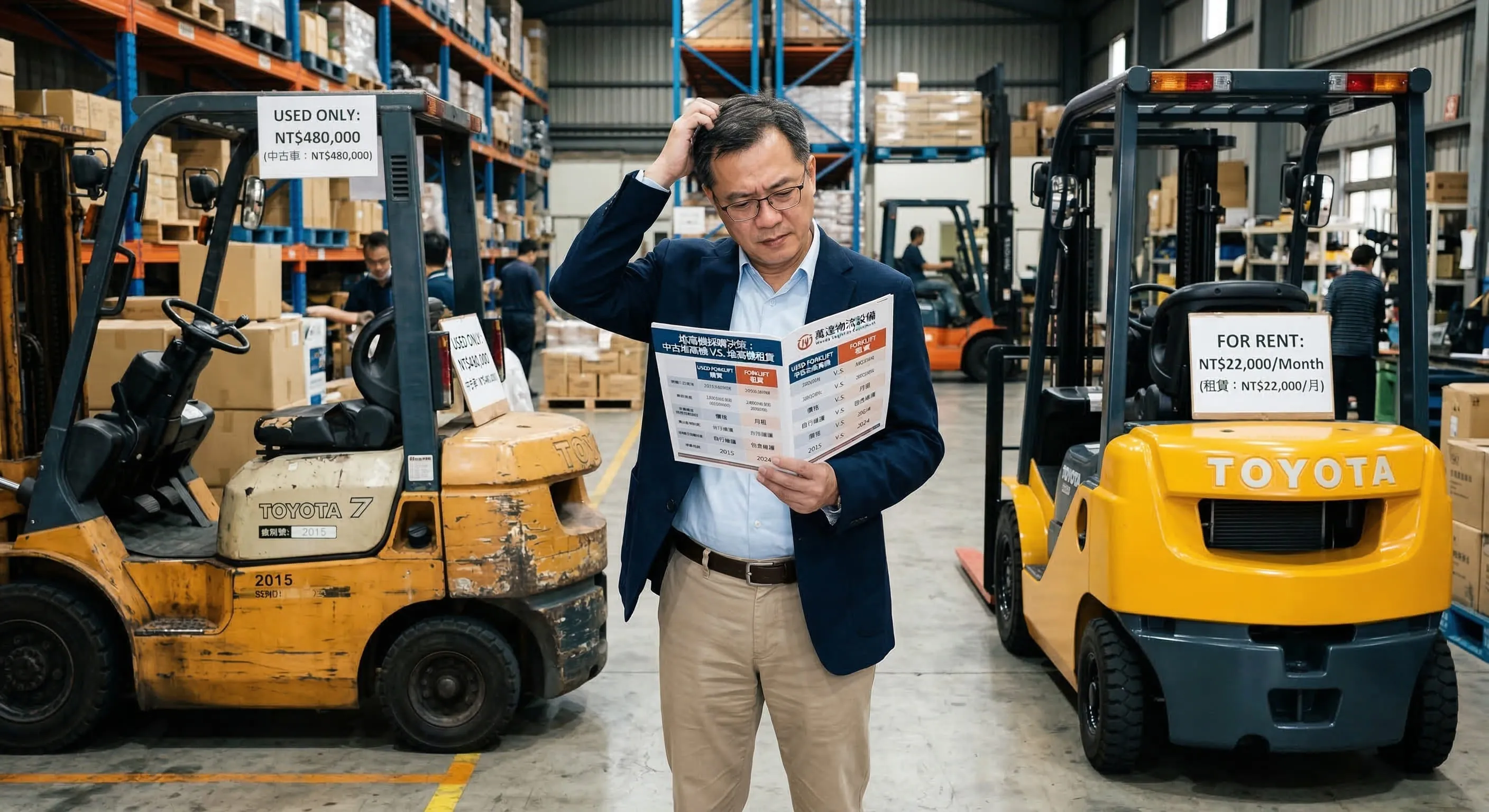 堆高機租賃與二手堆高機