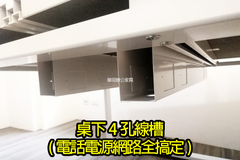4孔插槽電源+網路+電話