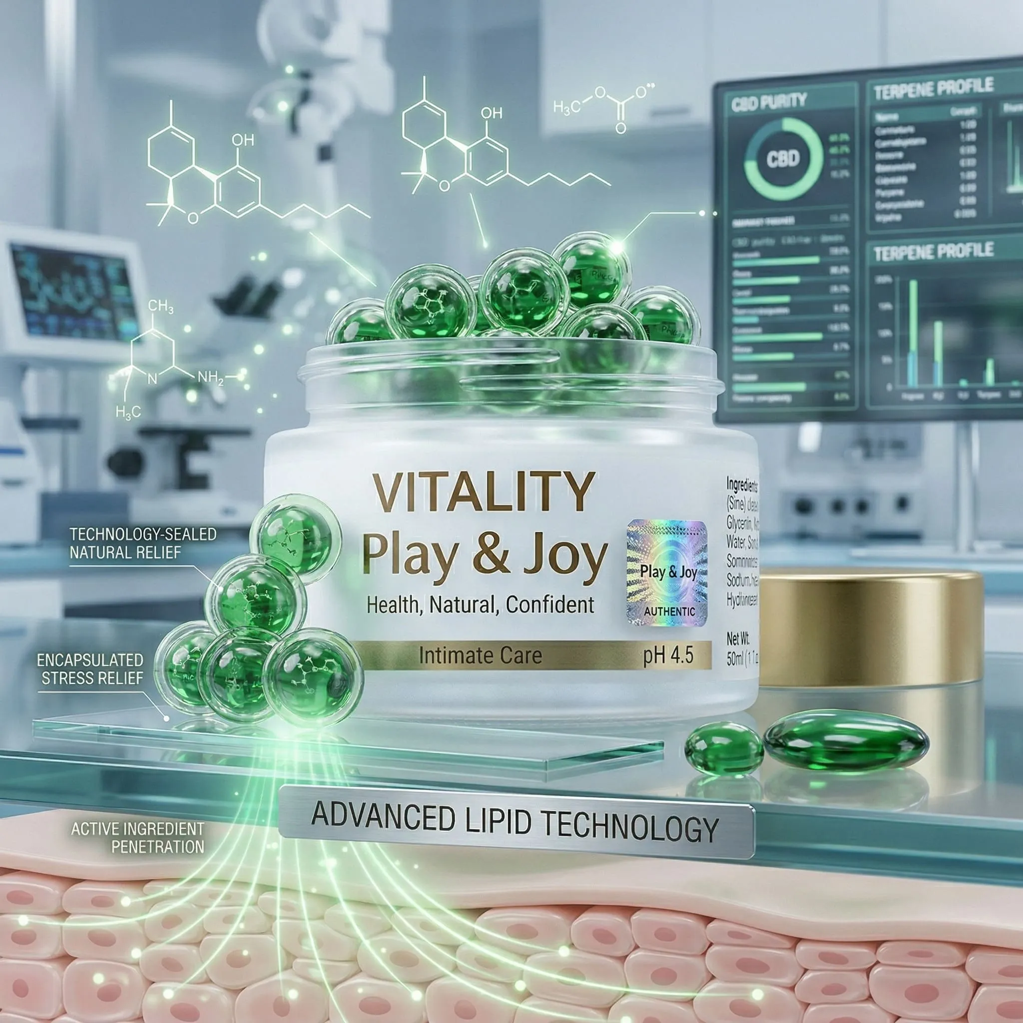 感官極致放鬆：大麻潤滑油與隱形潤滑液膠囊應用