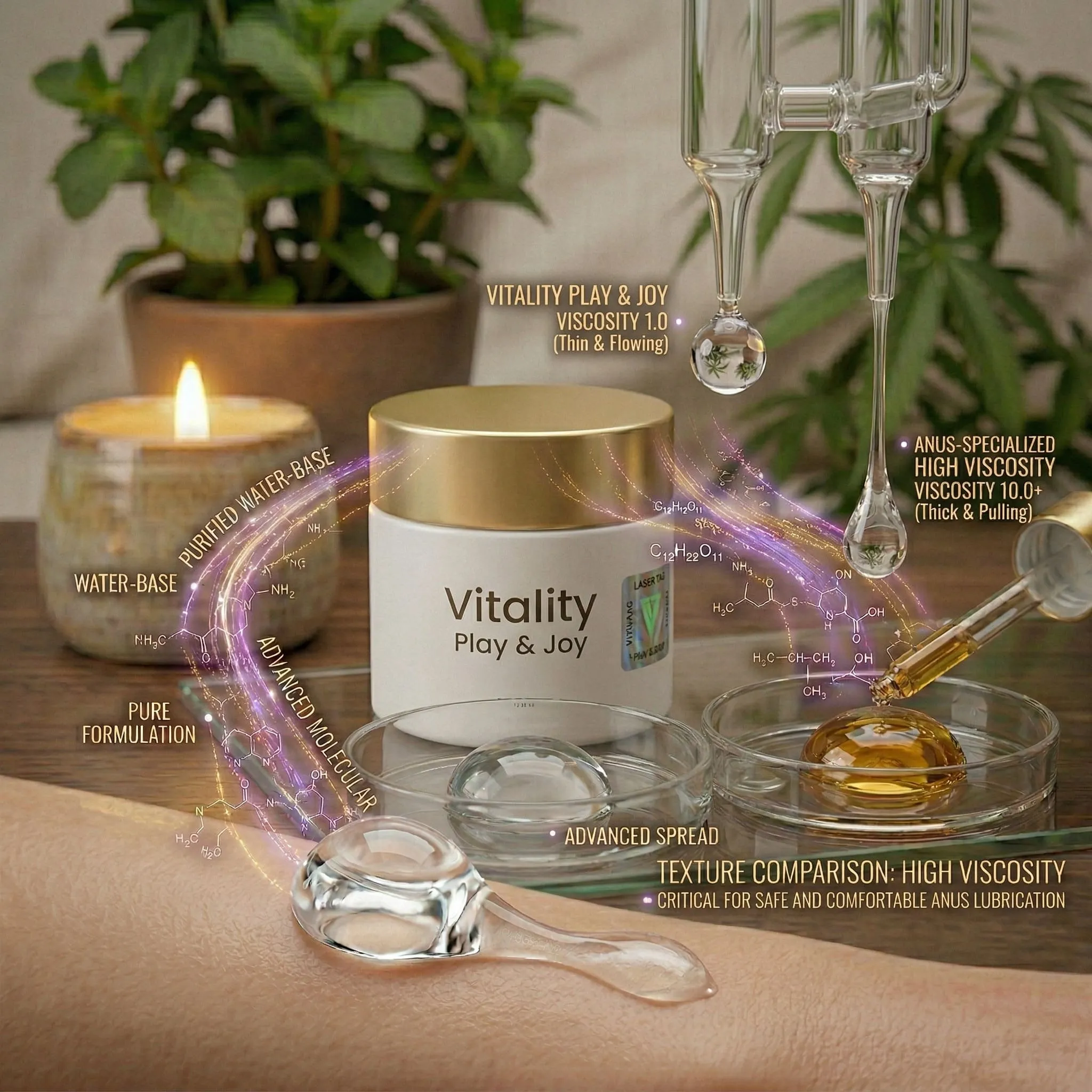 質地對比示意圖