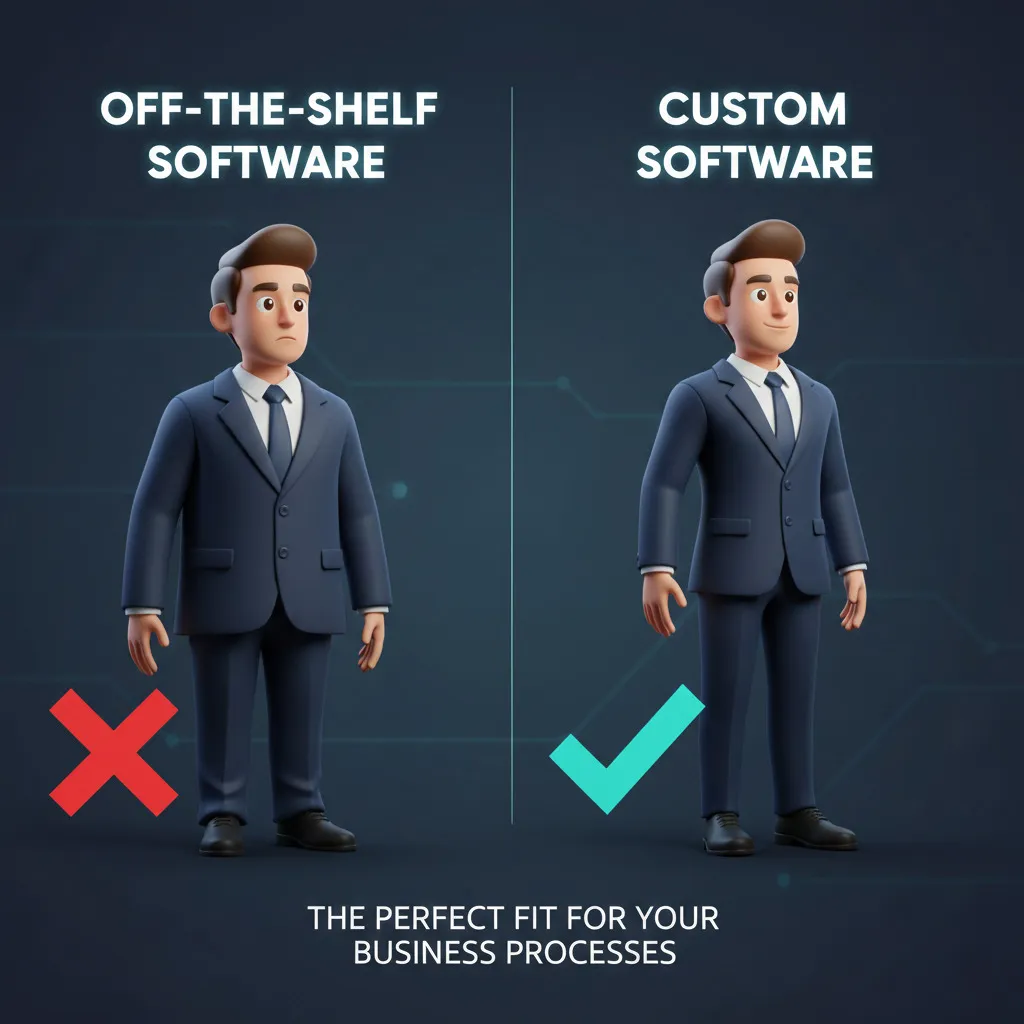 套裝系統 vs. 客製化軟體對比