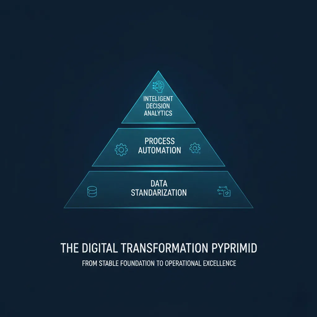 數位轉型成果金字塔