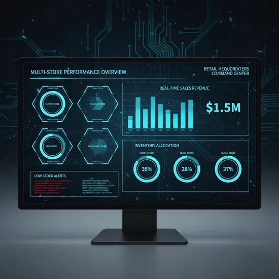 連鎖門市POS系統：掌握跨店經營數據