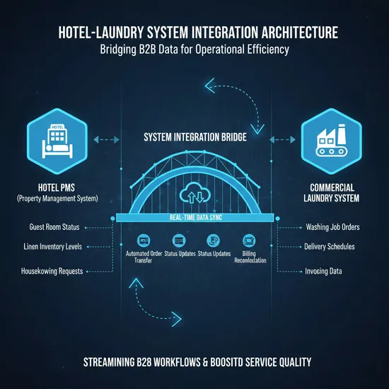 洗衣工廠系統與洗衣門市系統串接：優化進出貨管理系統