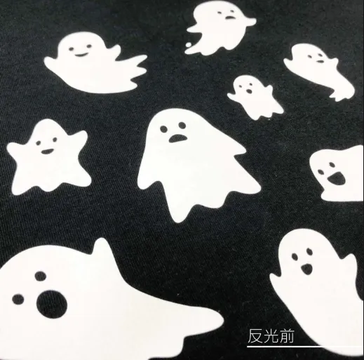 電鍍珠反光刻字膜(反光前)