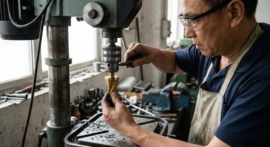 金屬薄板加工利器:HSS 階梯鑽與工業套筒代工