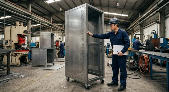 工業級設備防護核心：機櫃加工技術與承重散熱解析