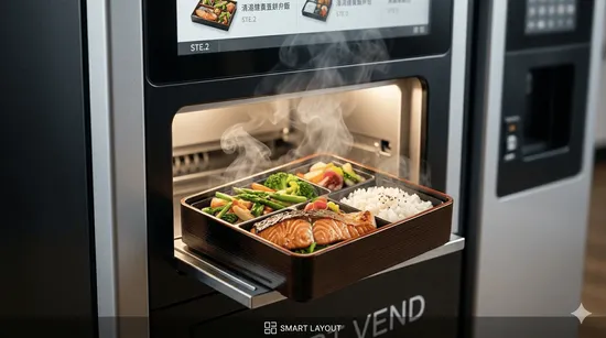 冷凍販賣機與熱食便當機：餐飲轉型新藍海