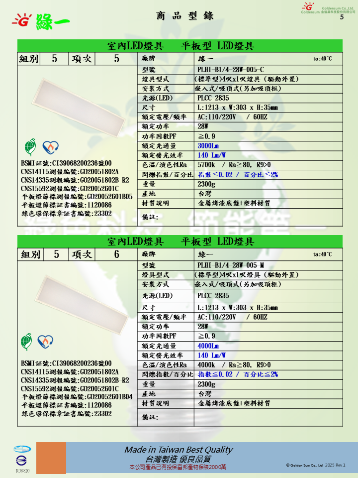 規格書