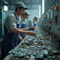 電子廢棄物回收